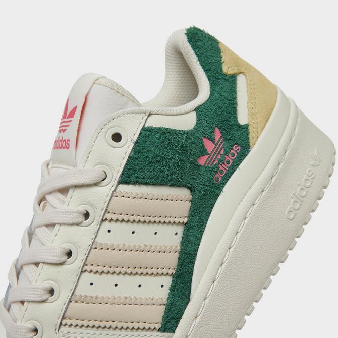 White With Red and Green Stripe Trainers