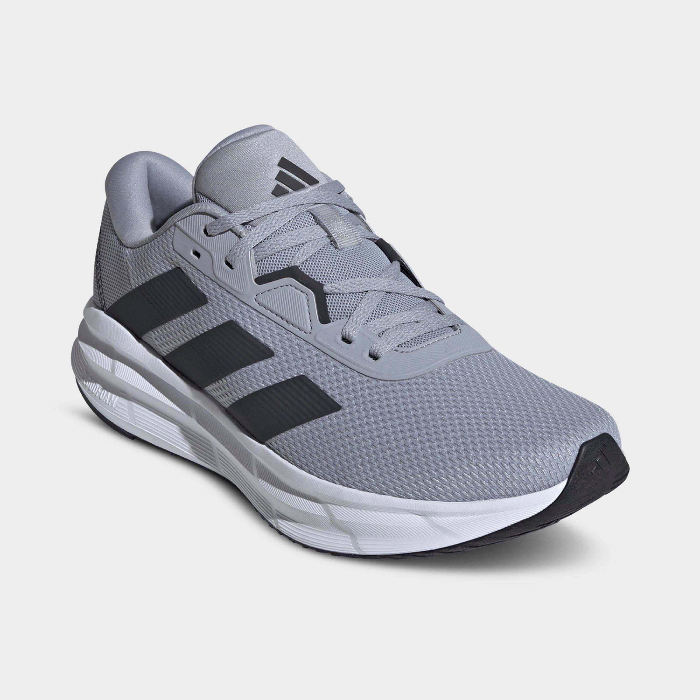 adidas Galaxy 7 Running Shoes - Men's - Halo Silver / Carbon / Core Black - 11.5
