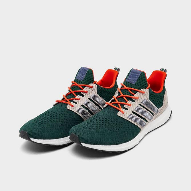 adidas Black/Orange Miami Hurricanes Ultraboost 1.0 Running Shoe