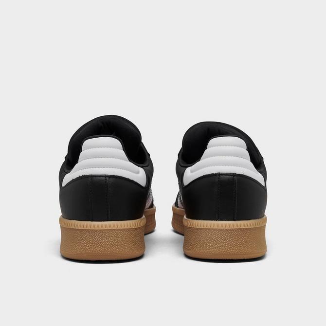 Left view of Men's adidas Originals Samba XLG Casual Shoes in Black/White/Gum Click to zoom