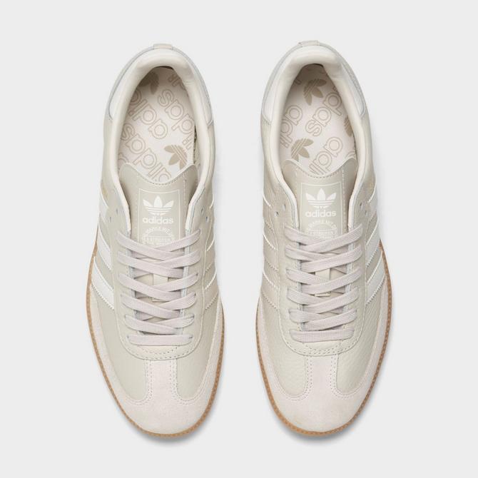 Adidas samba beige on sale white