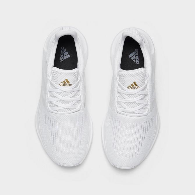 Adidas swift run white and rose gold best sale