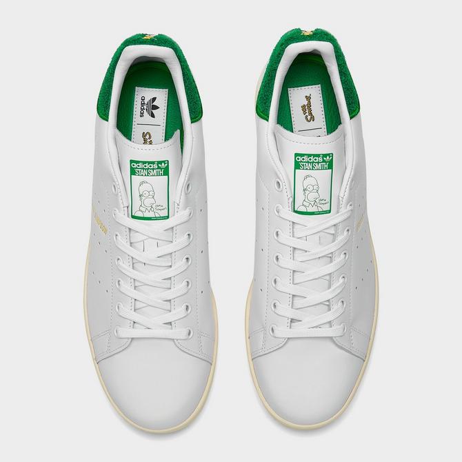 Adidas Originals Stan Smith - Mens - White/Green/Off White, Size 10.5