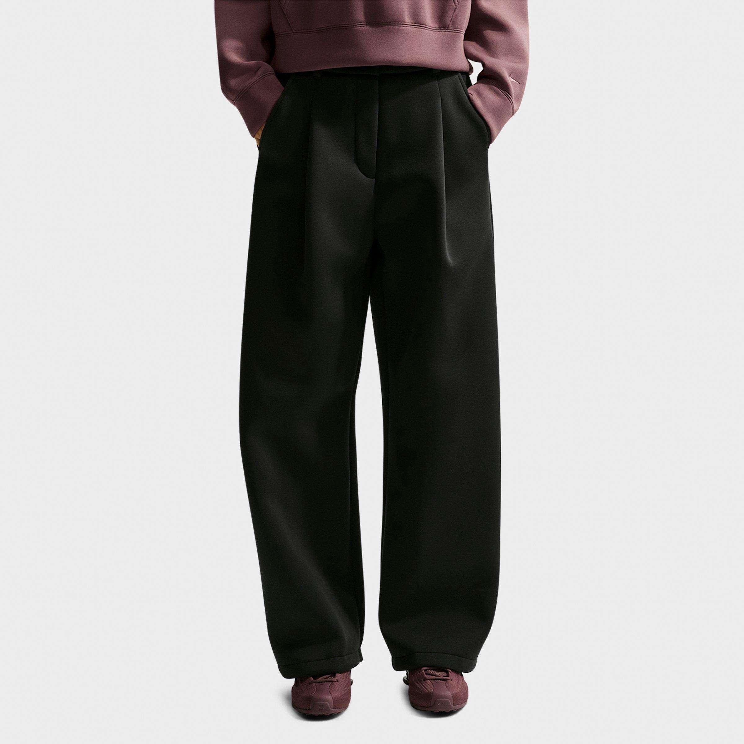 Women's Nike Sportswear Pregame Fleece Loose Mid-Rise Trousers | Finish ...