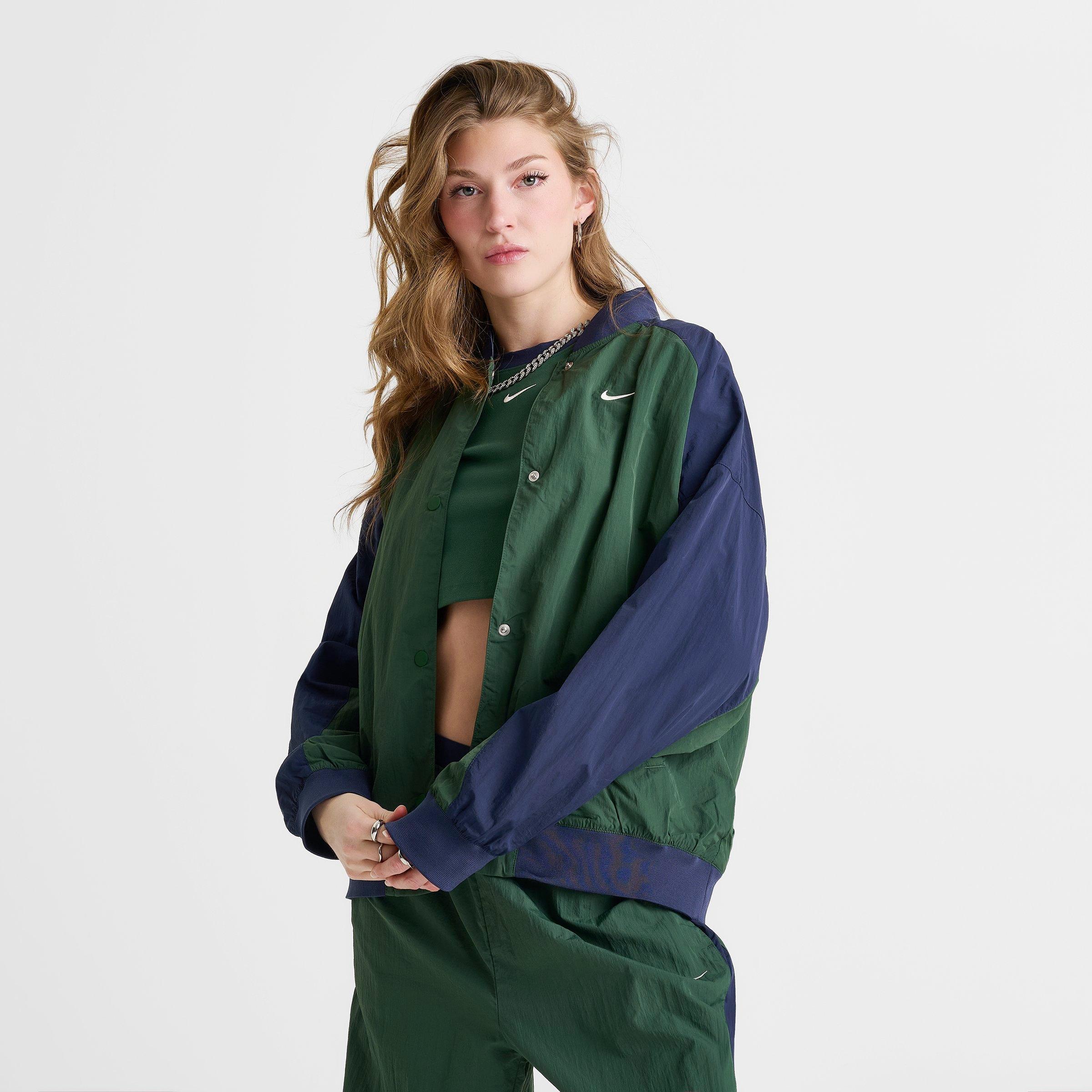 Women's Nike Sportswear Oversized Varsity Jacket | Finish Line