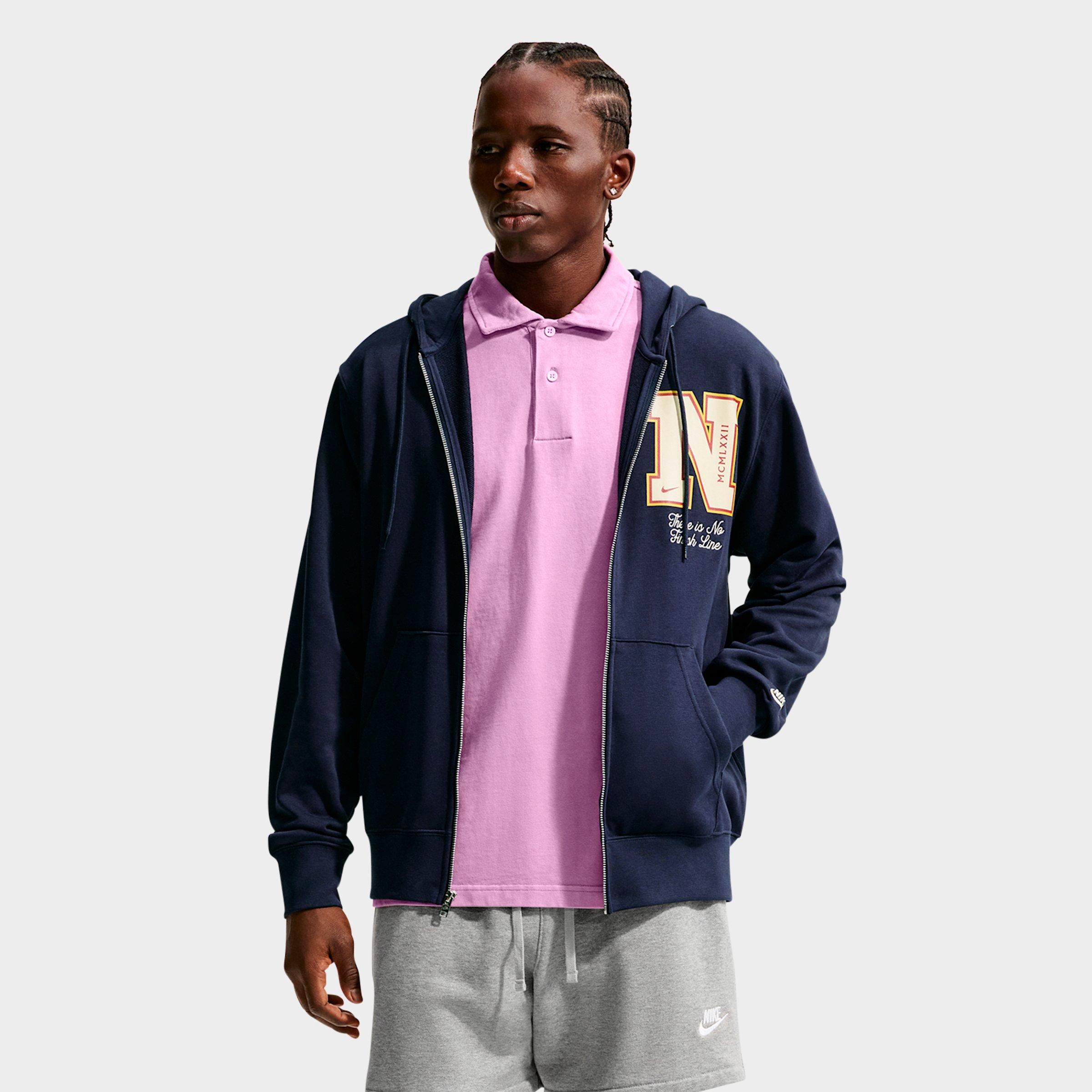 NIKE ナイキ フードジャージ Men's Nike Sportswear Club French Terry Full-Zip Hoodie | Finish Line