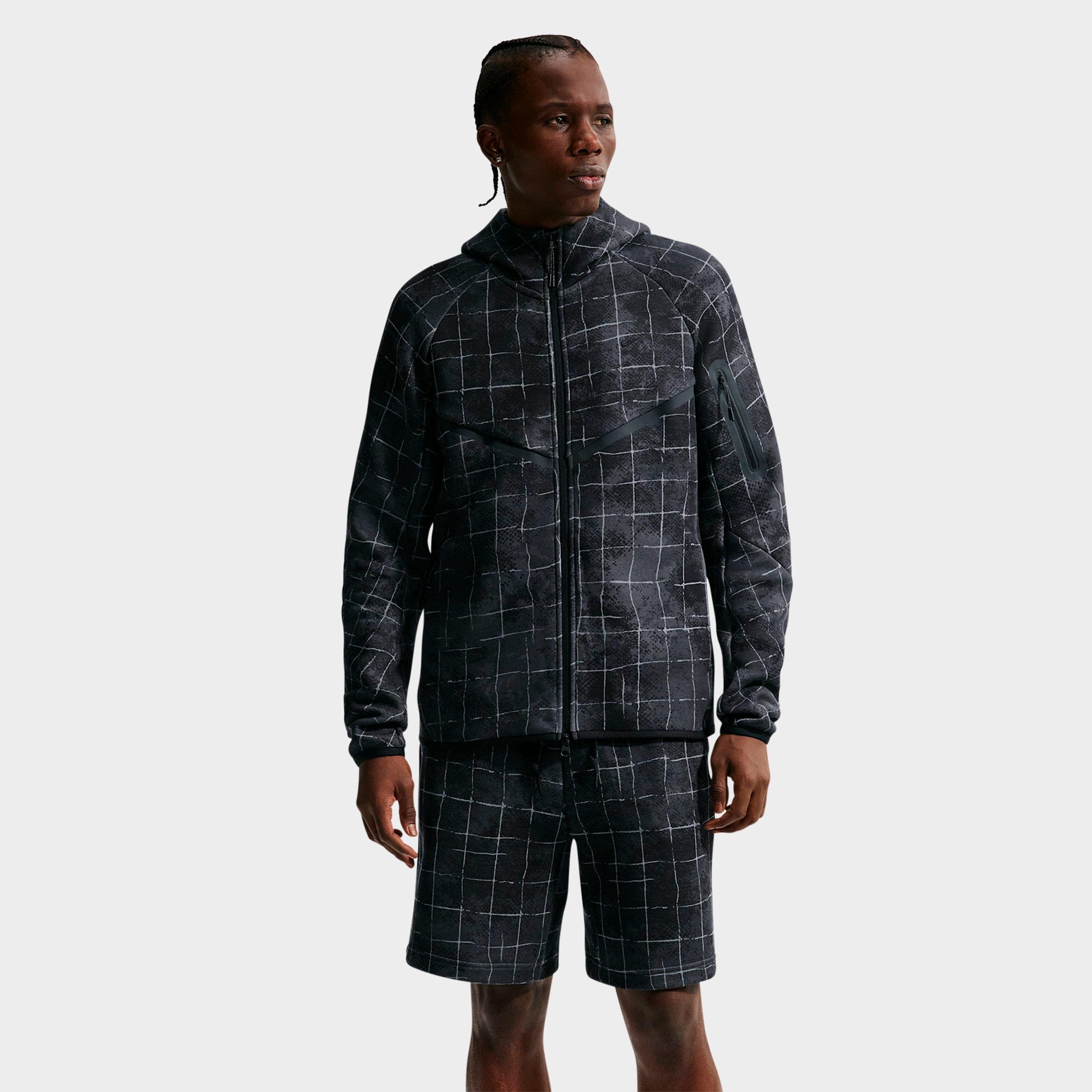 Men's Nike Tech Windrunner Fleece Grid Full-Zip Jacket | Finish Line