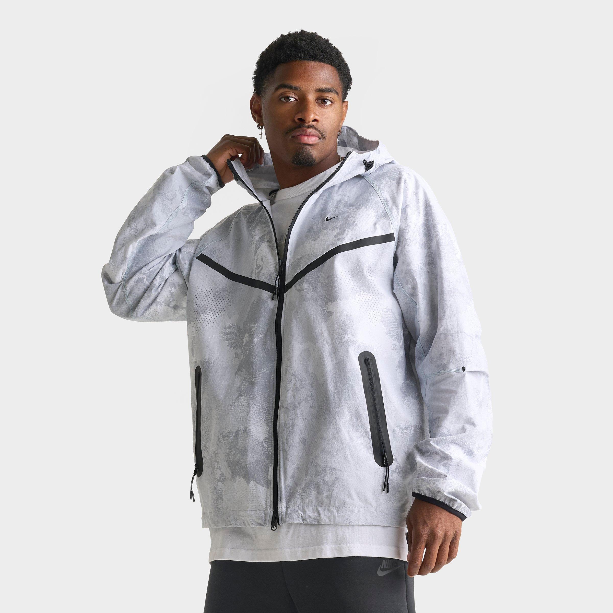 Men's Nike Tech Windrunner Dri-FIT Allover Print Woven Full-Zip