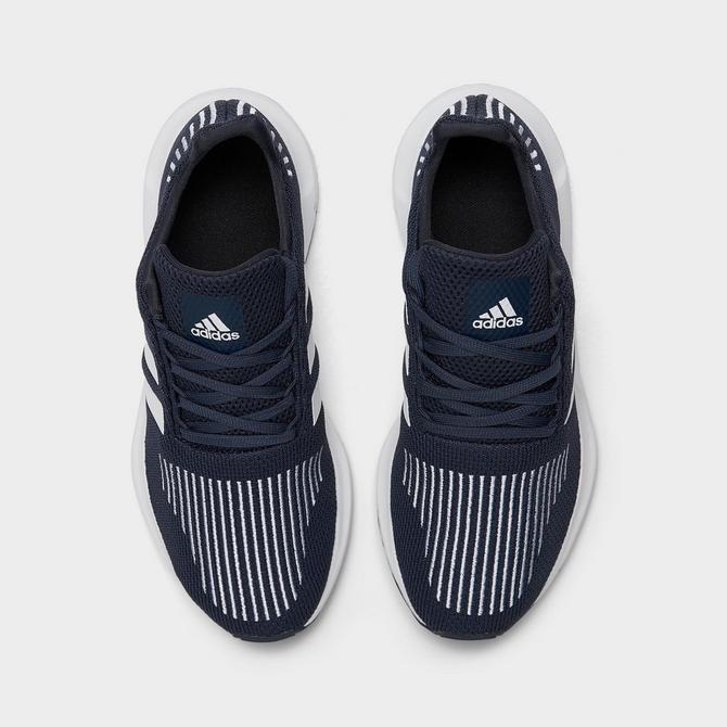 Adidas swift run deals black and silver