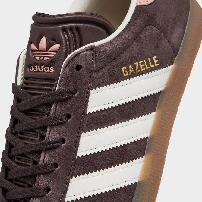 Womens adidas outlet grey gazelle trainers