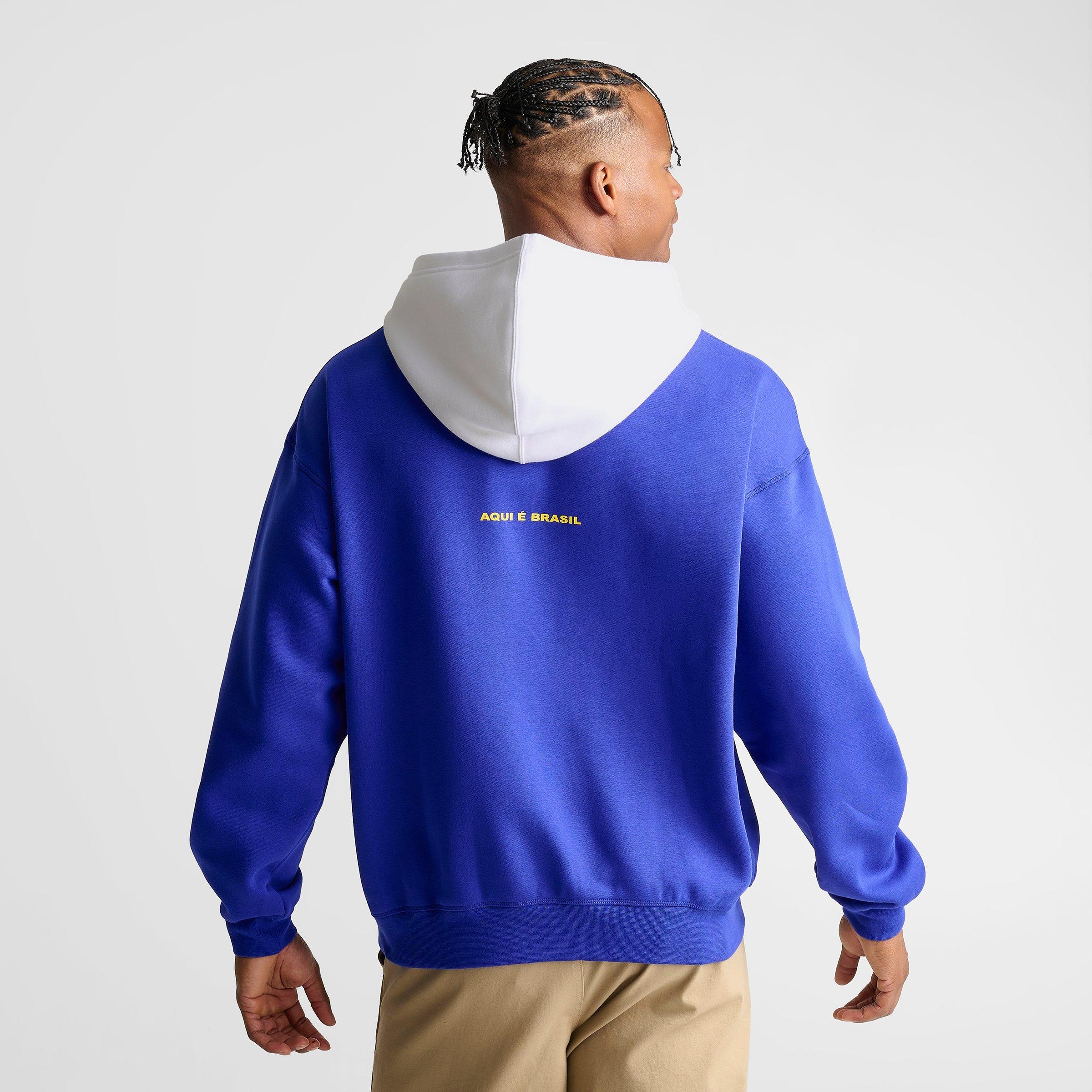 Men's Jordan Brazil Brooklyn Fleece Pullover Hoodie | Finish Line