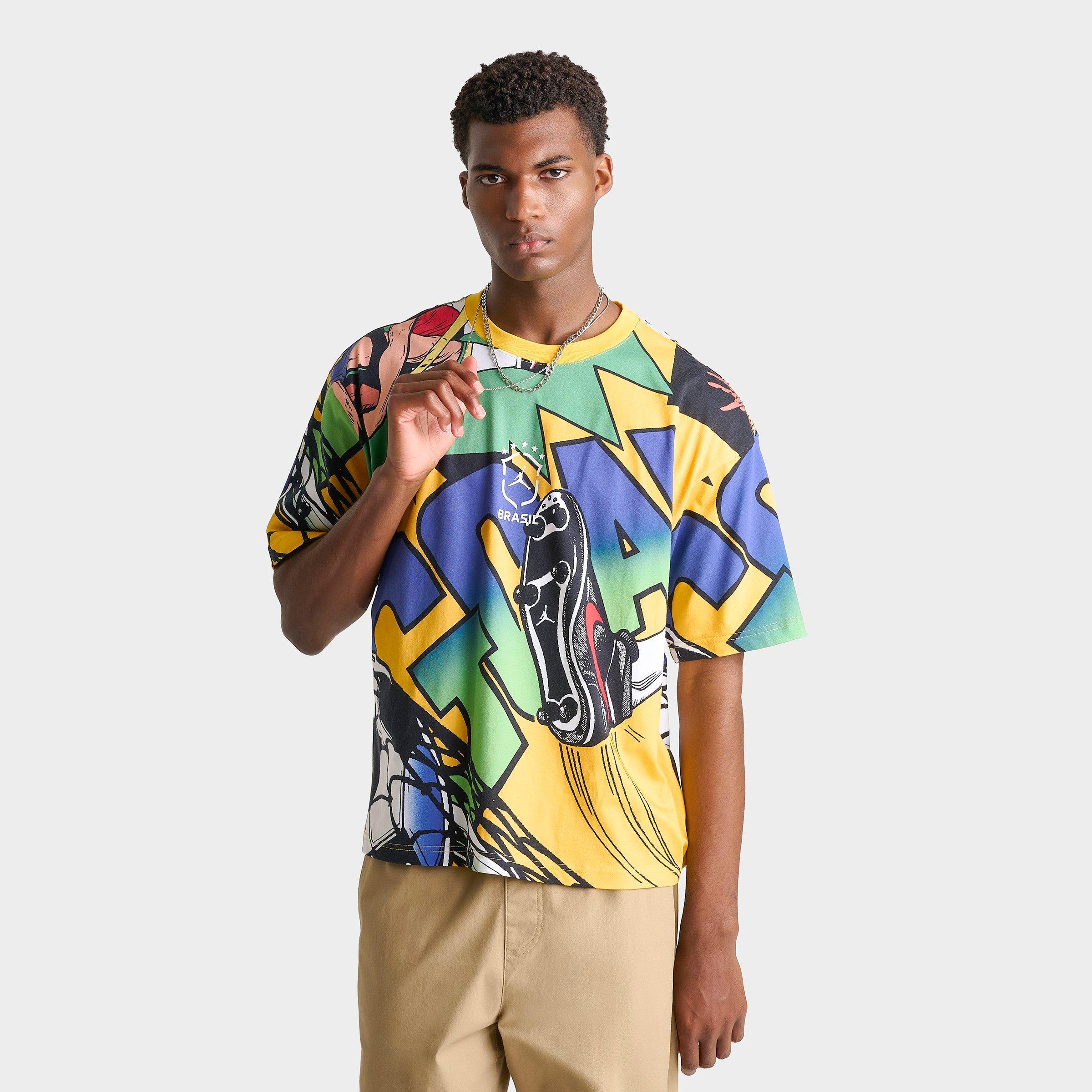 Men's Jordan Essentials Brazil Graphic Boxy T-Shirt | Finish Line