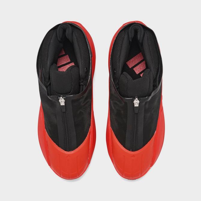 Adidas red black shoes online