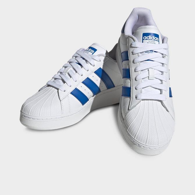 Adidas superstar sale blue suede