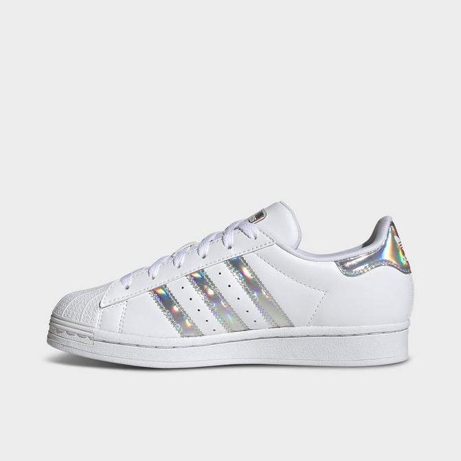 Adidas big girls' superstar casual sneakers 2025 from finish line