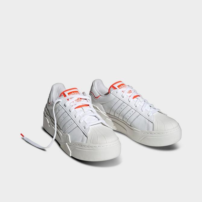 Buy Adidas Superstar White Red Casual Sneakers for Womens at