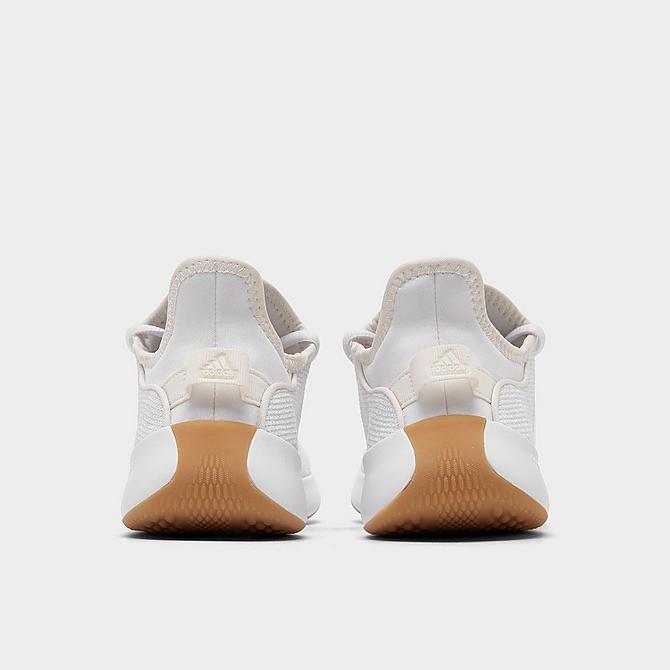 Left view of Women's adidas Cloudfoam Pure SPW Casual Shoes in White/Chalk White/Zero Metallic Click to zoom