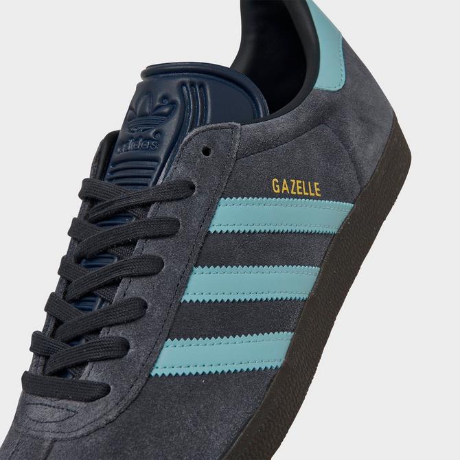 Ladies blue hot sale gazelle trainers