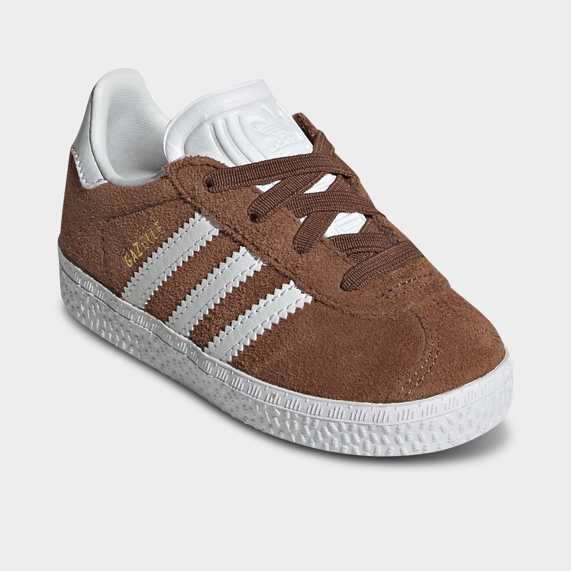 Adidas Gazelle Comfort Closure Athletic Shoe Baby Toddler Preloved Brown Size 10