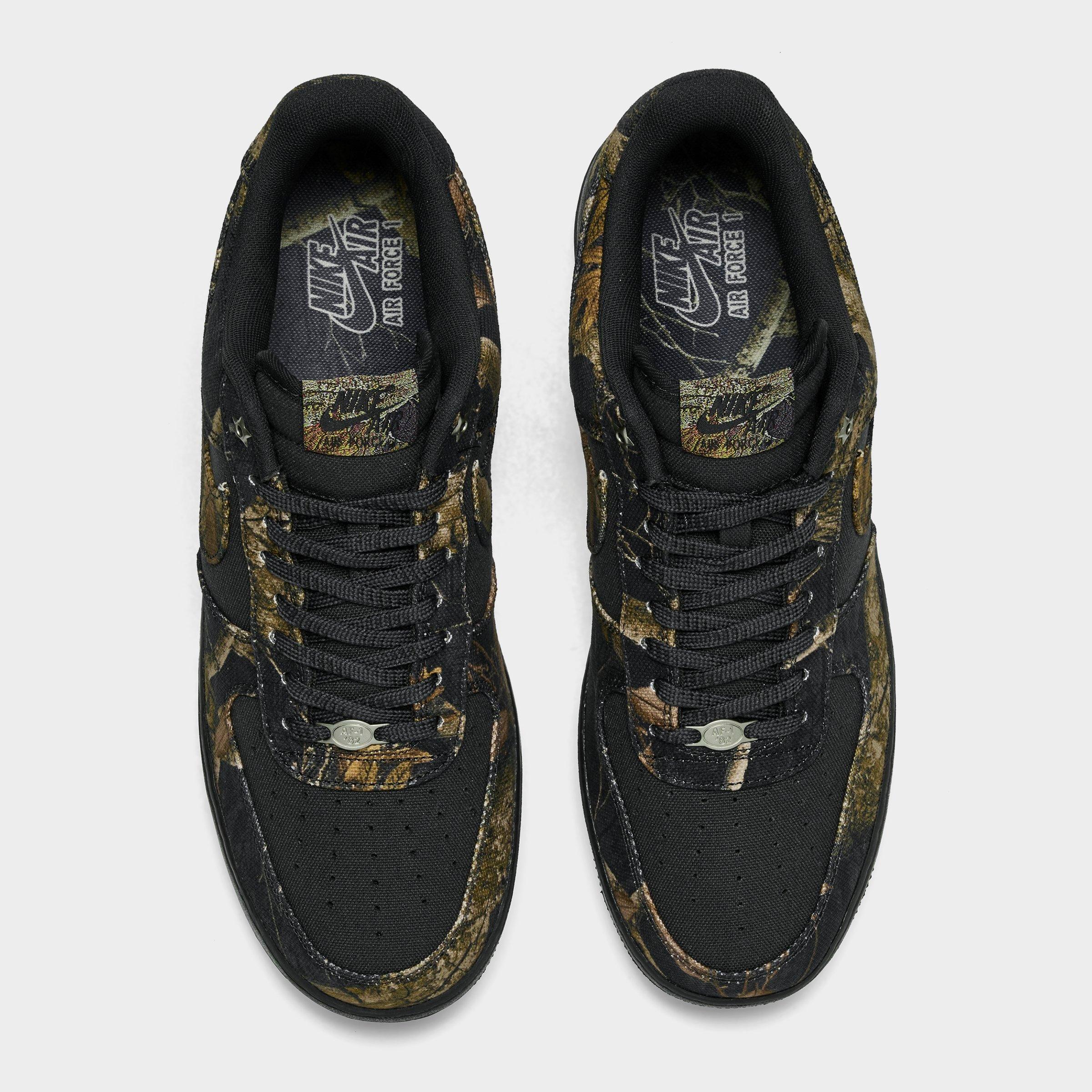 %Size 12 Nike Air Force 1 Low Black Tiger Camo Sneakers Men / A 50 Available Now // Nike Air Force 1 Low  main image 4