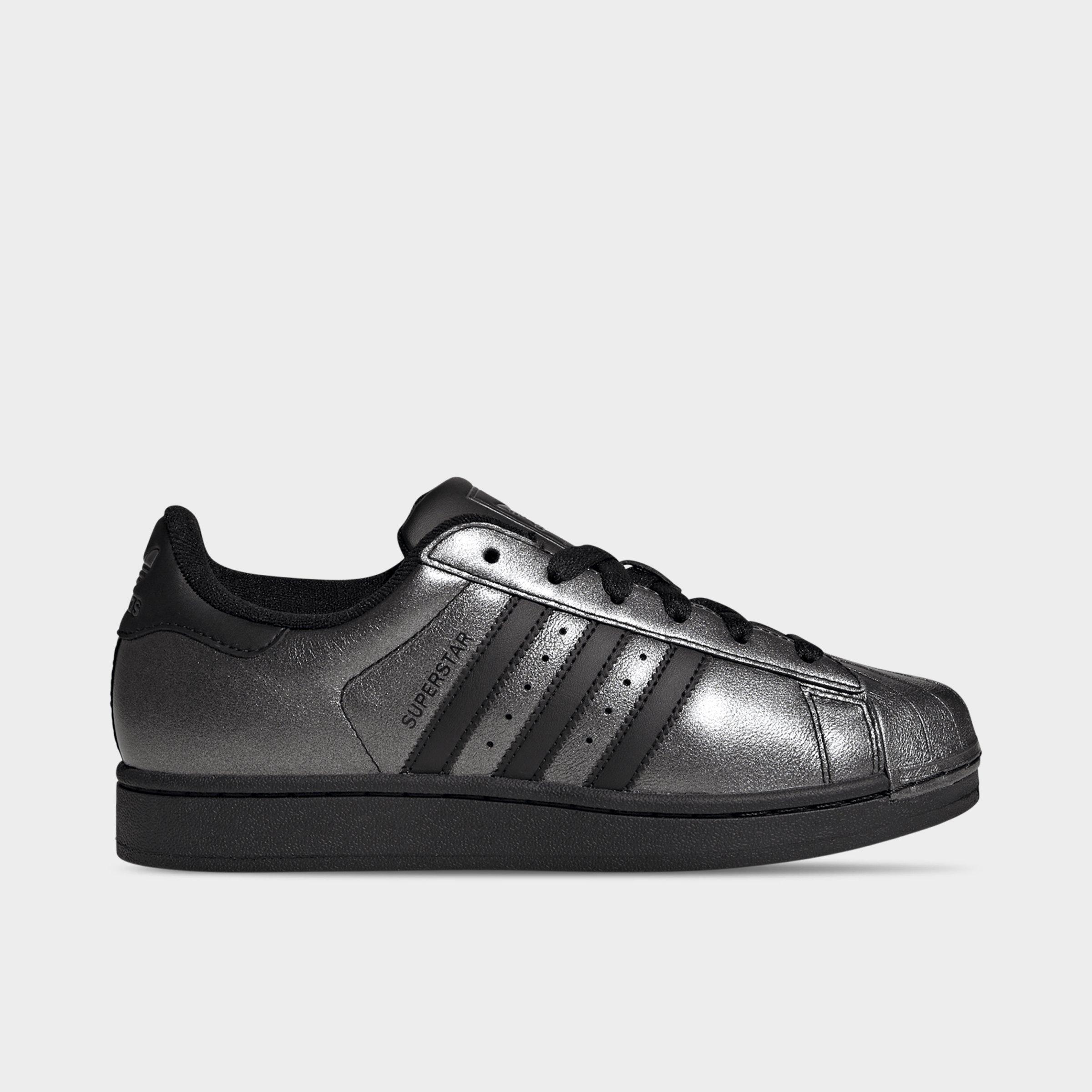 adidas gazelle silver green womens adidas Kid's Courtflash Tennis Shoes, White/Silver Metallic/Core Black, Size 4.5 main image 0