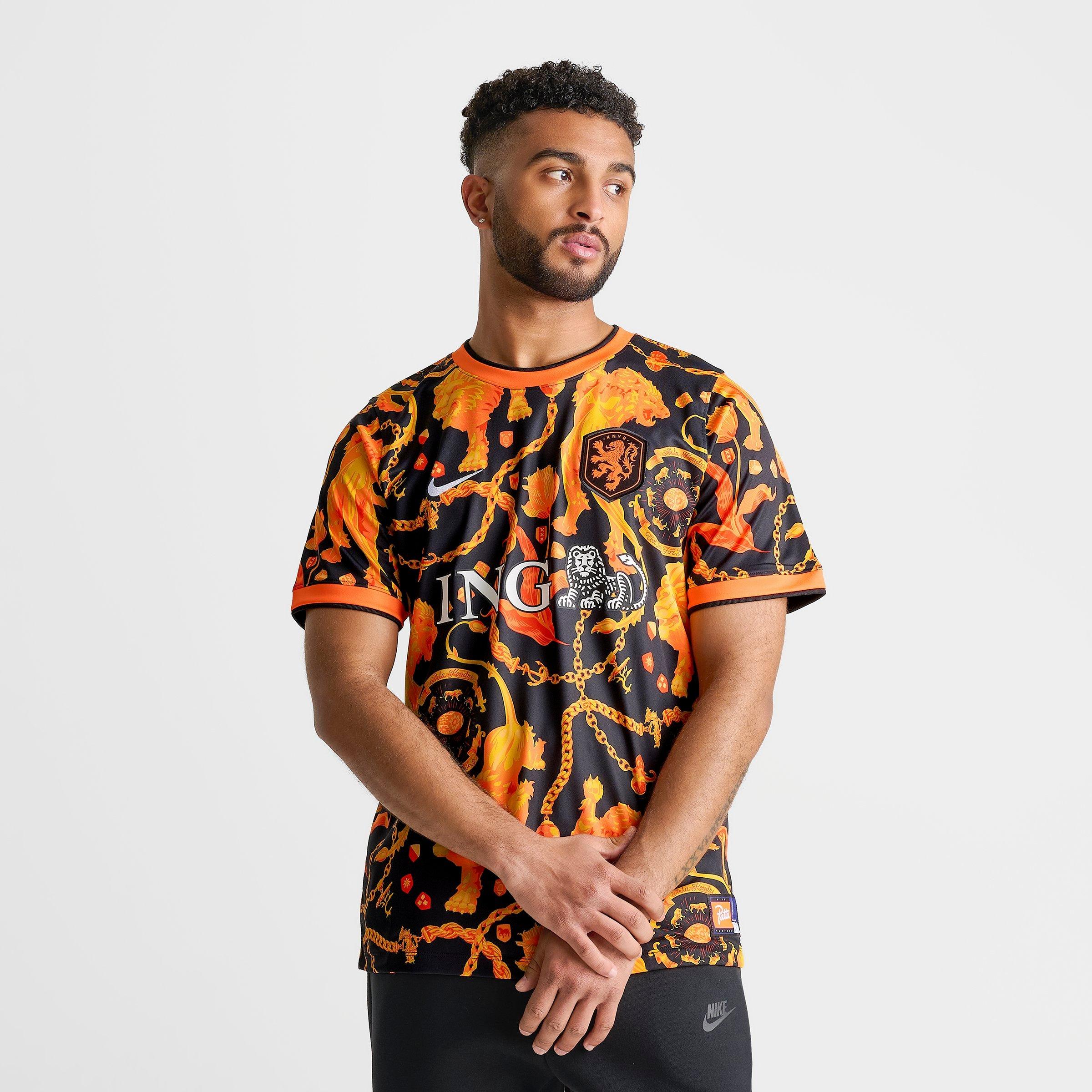 Men's Nike Netherlands x Patta Academy Pro Soccer Top | Finish Line
