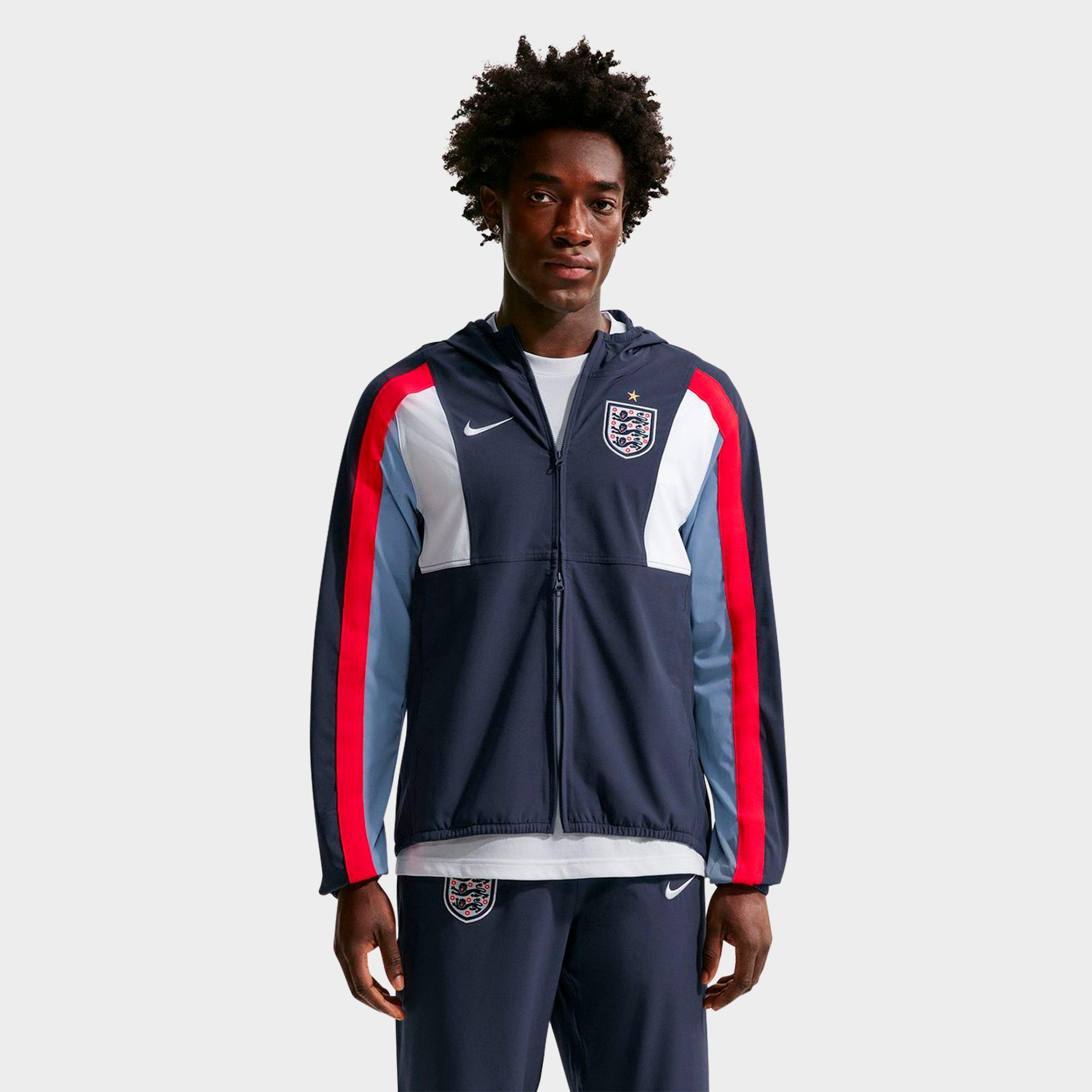 Nike England ジャージ ネイビー/ブルー Men's Nike England Energy Dri-FIT Soccer Woven Jacket | Finish Line