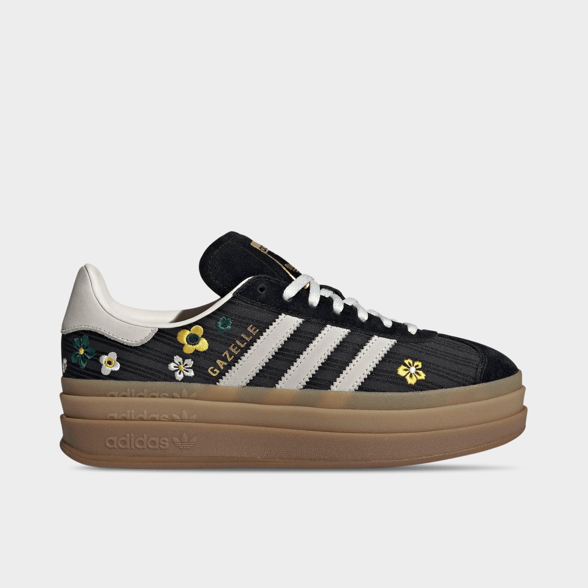 Women's adidas Originals Gazelle Bold Floral Casual Shoes | Finish