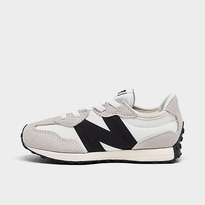 Right view of Kids' Toddler New Balance 327 Casual Shoes in Sea Salt/Dawn Glow Click to zoom