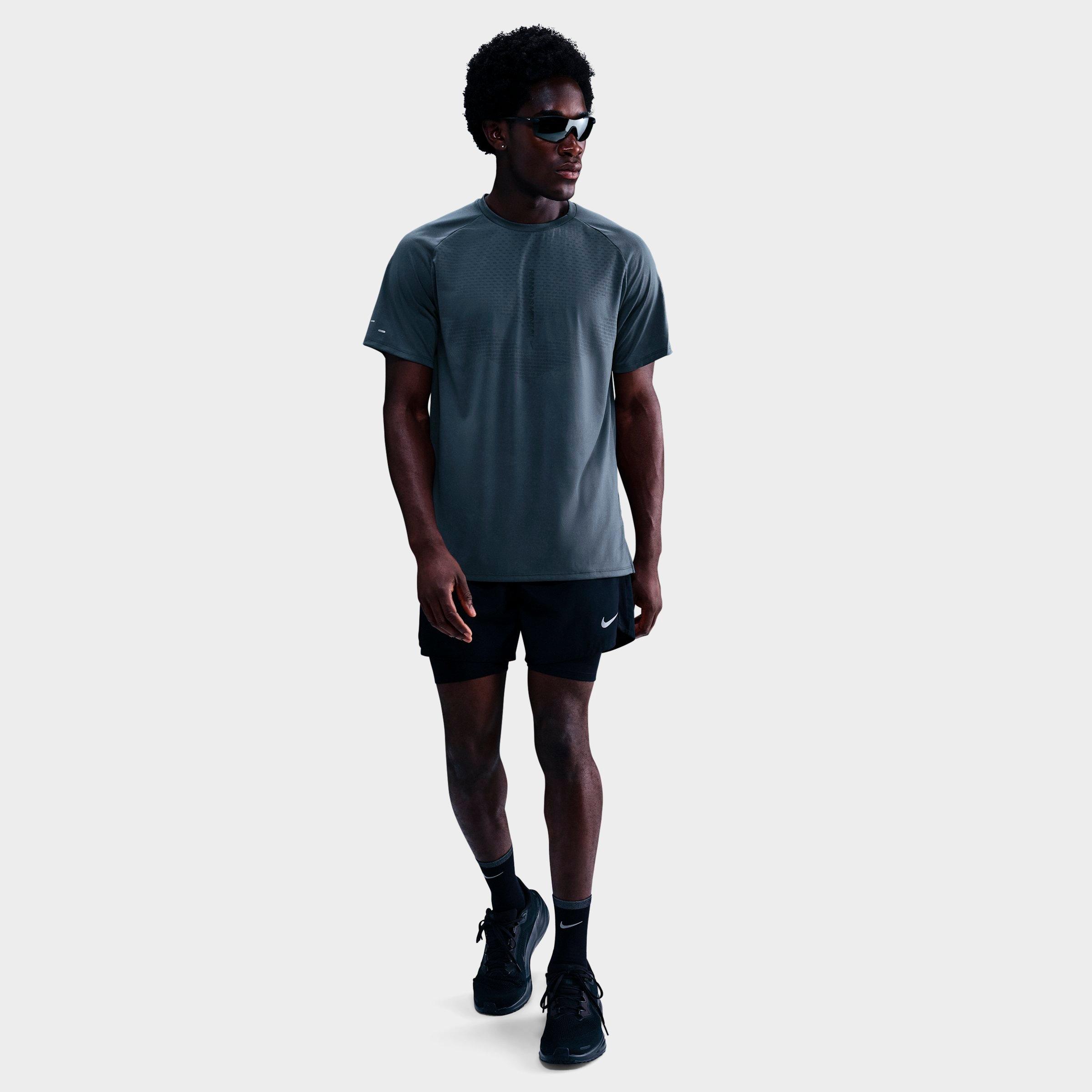 Men's Nike Stride Dri-FIT ADV Reflective Running Top | Finish Line