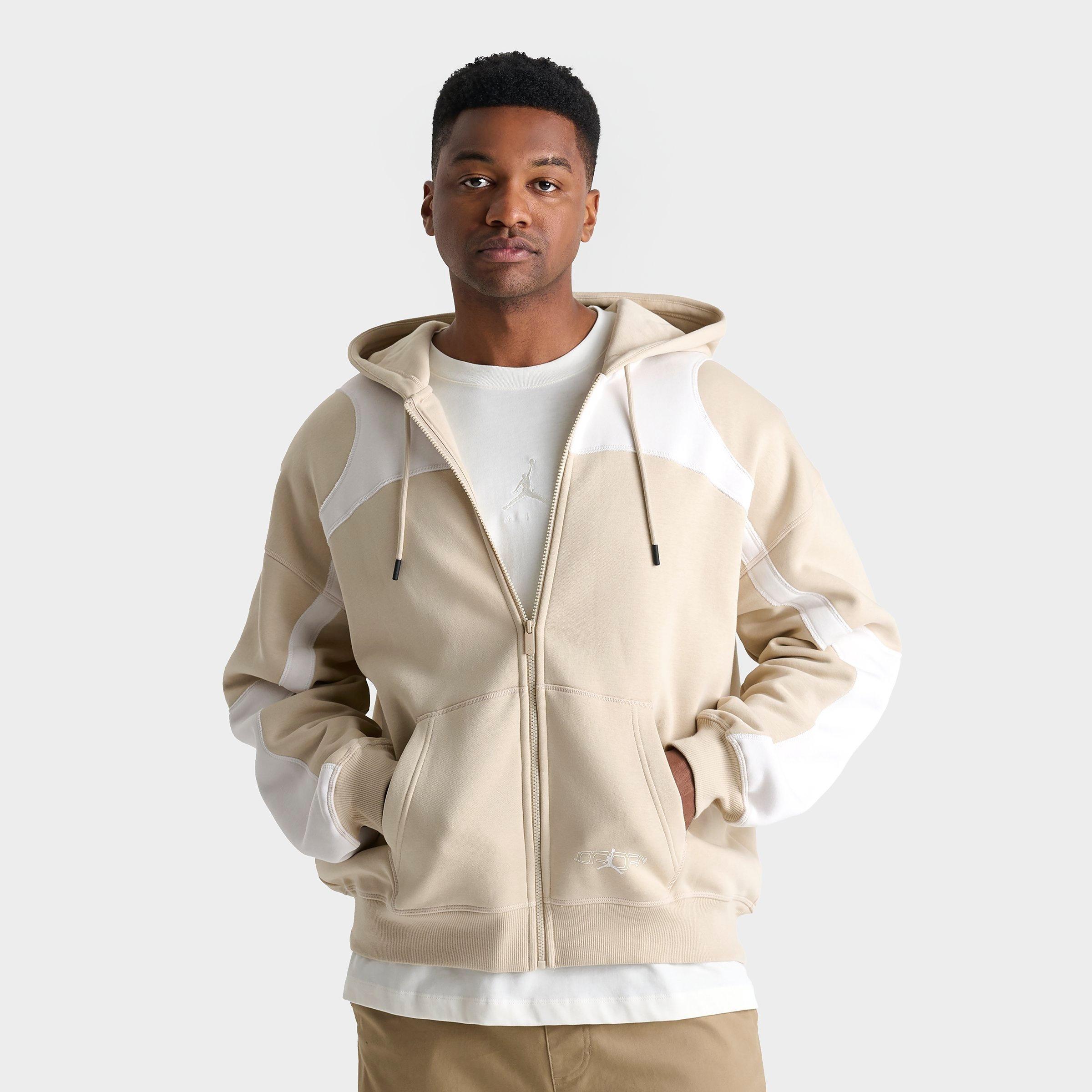 【関税・送料込み】AIR Jordan Front Script Overhead Hoodie Off White X Air Jordan Hoodie Pullover with Logo Embroidery