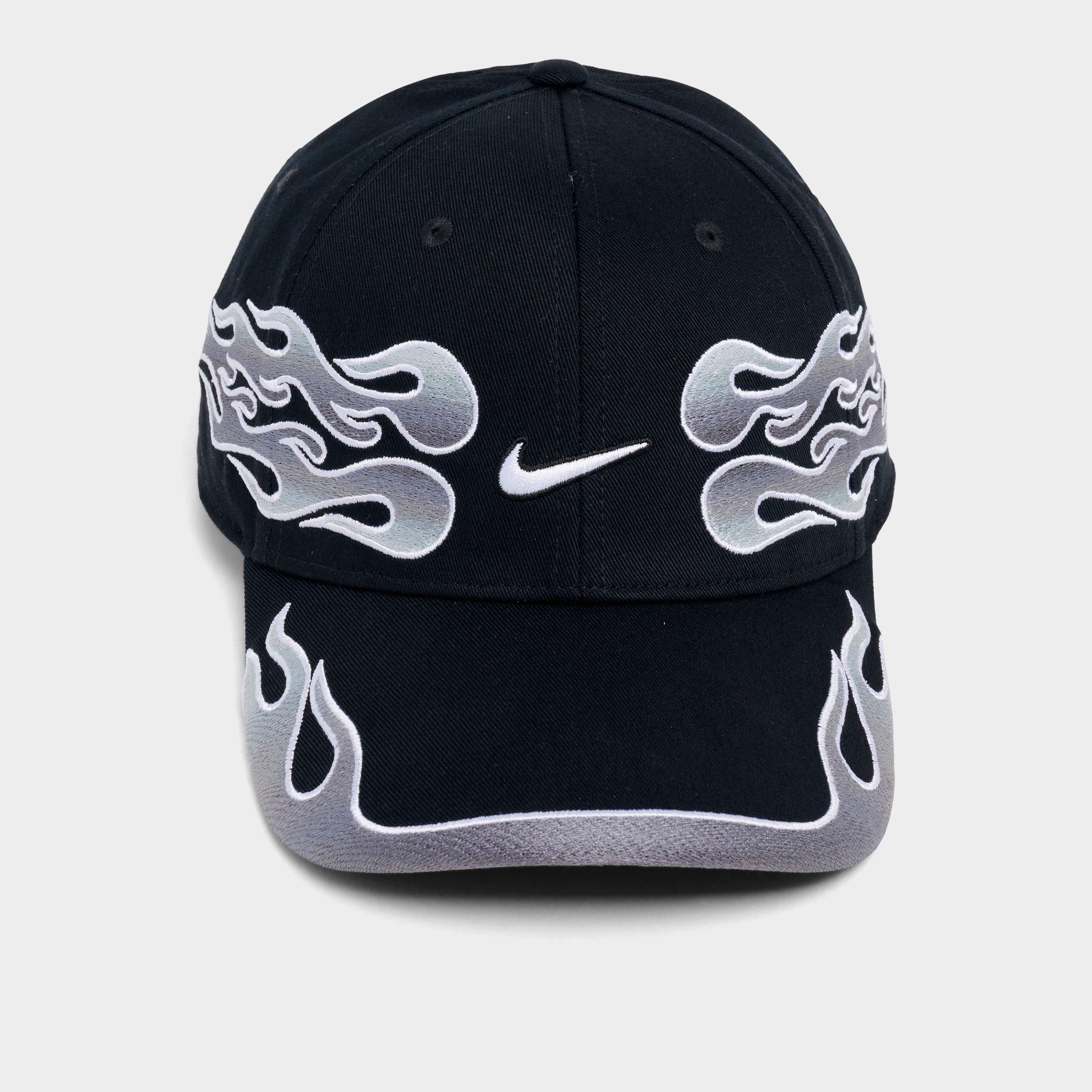 Nike Club Structured OG Flame Strapback Hat | Finish Line