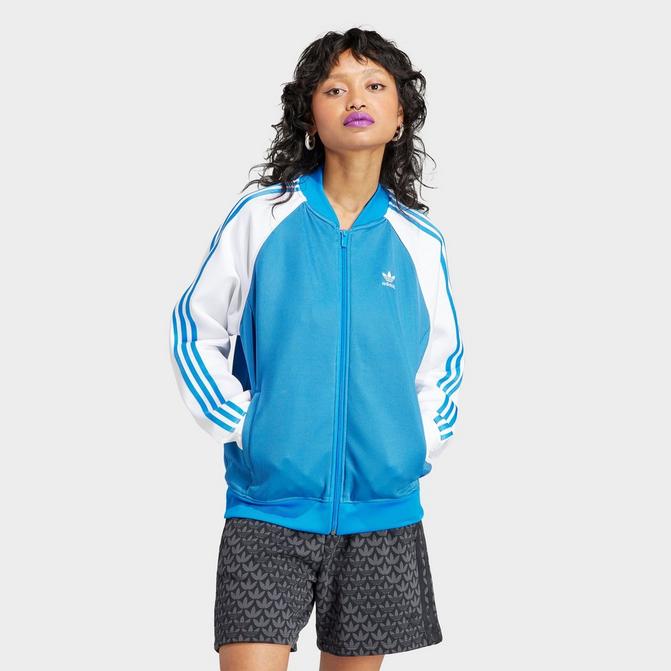 Women\'s adidas Originals adicolor Classics Oversized Superstar Track  Jacket| Finish Line