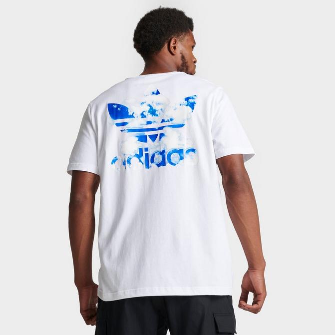 Line Men\'s adidas Trefoil Finish Originals Graphic T-Shirt| Cloudy