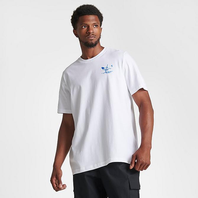 Men's adidas Cloudy Trefoil Graphic T-Shirt| Line