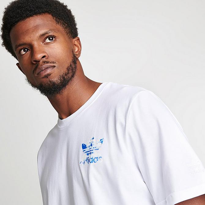 Men's adidas Originals Cloudy Trefoil Graphic T-Shirt| Finish Line