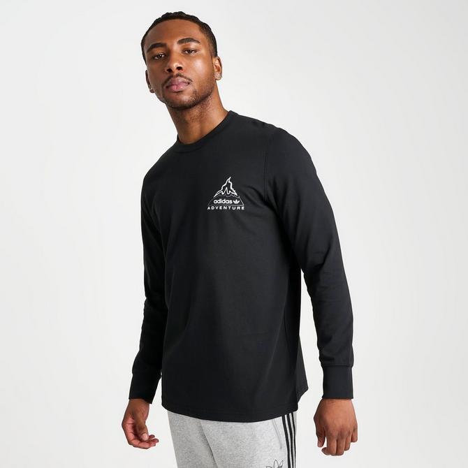 Black adidas hotsell shirt tumblr