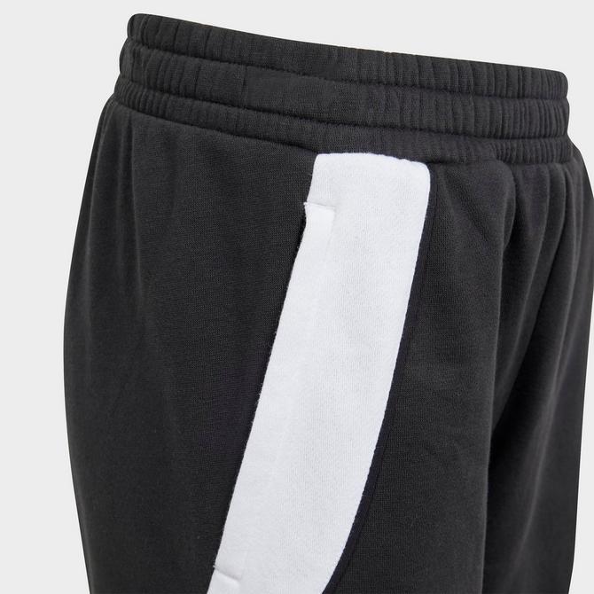 [angle] view of Kids' adidas Tiro 24 Jogger Pants in Black/White Click to zoom