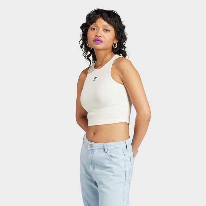 Ladies adidas shop crop top