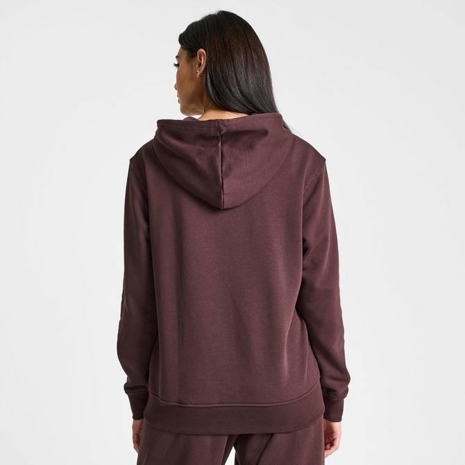adidas burgundy fleece