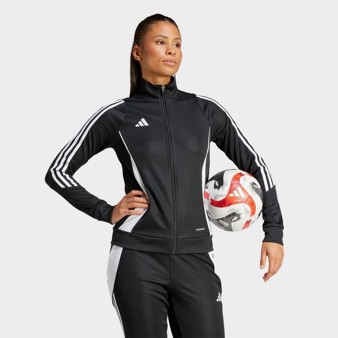 Adidas women's jacket black on sale