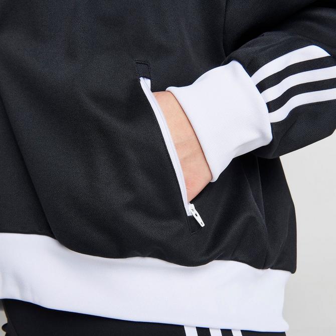 Black adidas Originals Oversized Track Jacket