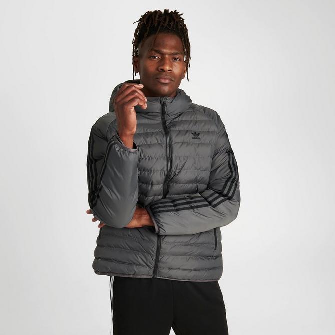 Adidas padded hooded discount jacket