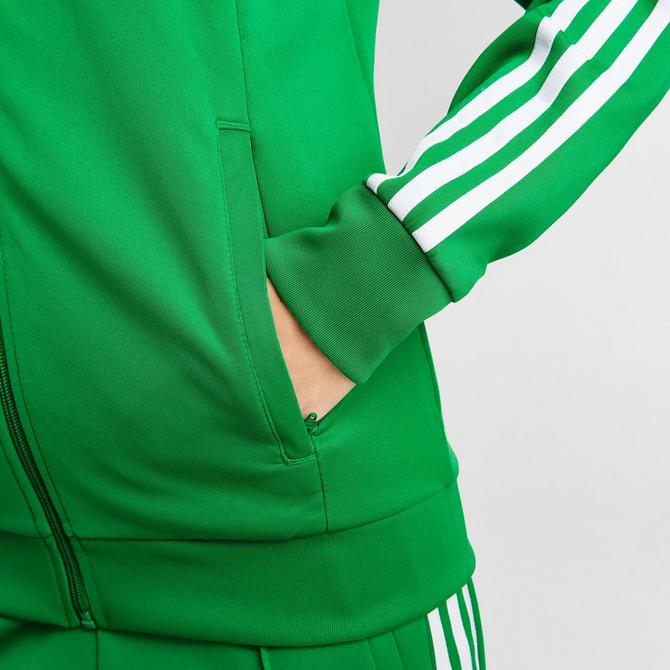 adidas Primeblue SST Track Jacket - Green, Women's Lifestyle