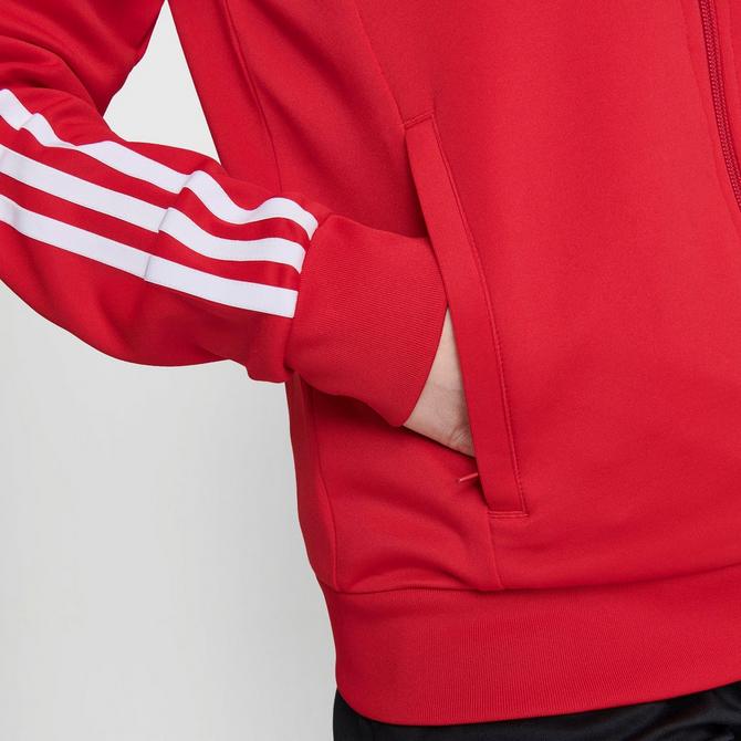 adidas Adicolor Red SST Track Jacket  Adidas tracksuit, Red tracksuit,  Adidas tracksuit women