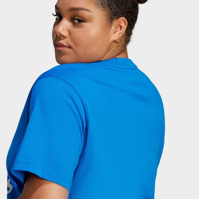 Women's adidas Originals adicolor Classics Trefoil T-Shirt (Plus Size)|  Finish Line