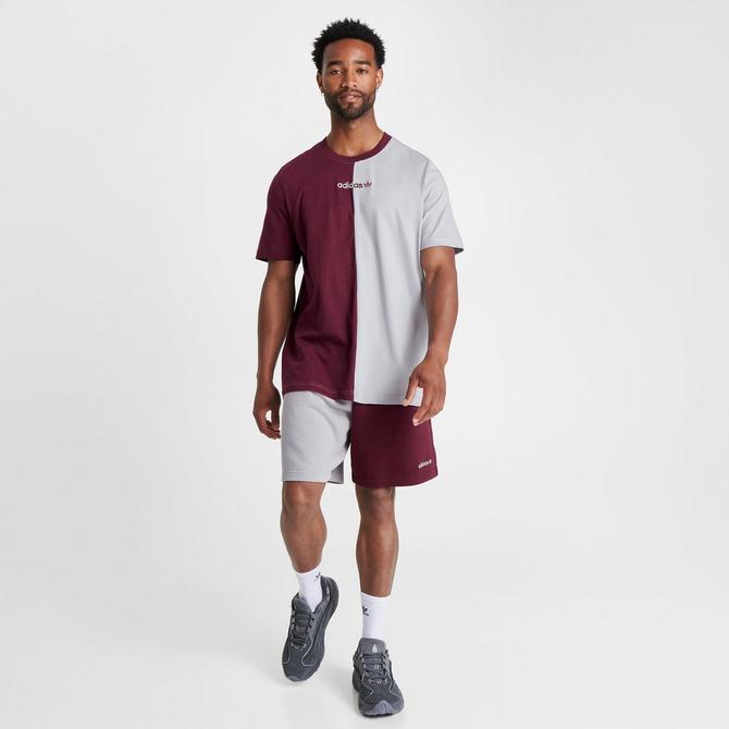 Susteen Adolescent Stapel Men's adidas Originals Color Split T-Shirt| Finish Line