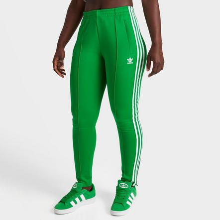 Kids Green Adicolor SST Big Kids Track Pants by adidas Kids on Sale