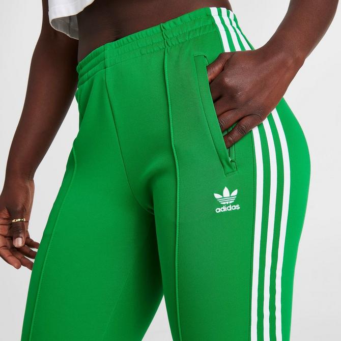 adidas Women's SST Track Pants Green Size X-Large