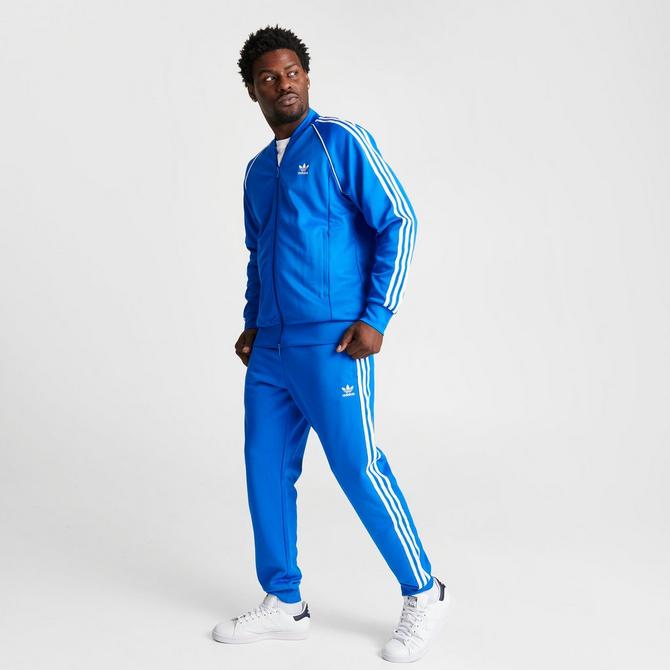 Adidas superstar shop blue track top